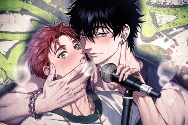 Enlace para Leer Manhwa BL Sundae de Vainilla en Español Capítulo Completo, Enamorarse del Vocalista de la Banda