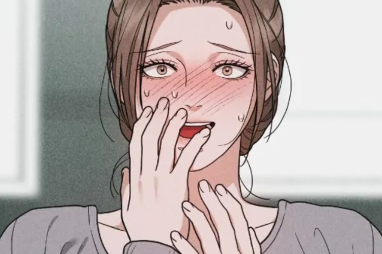 Leer el Manhwa Violet Romance capítulo 17 en español, Baekdan se sorprendió al ver a alguien detrás de ella